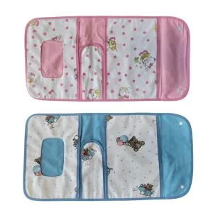 Porta Fralda Portátil Com Divisórias Para Bolsa
