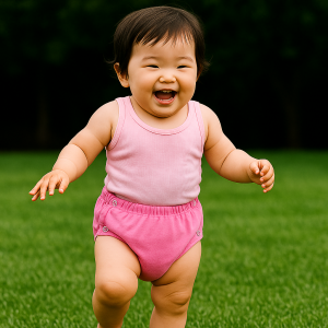 Kit 3 Tapa Fralda Bebê com Botão Sortido