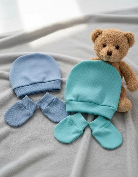 Kit 2 Touca e Luva menino