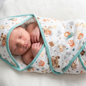 Toalha de Banho P Soft Com Capuz Bebê 2 Camadas Fralda