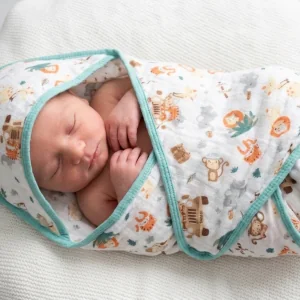 Toalha de Banho P Soft Com Capuz Bebê 2 Camadas Fralda